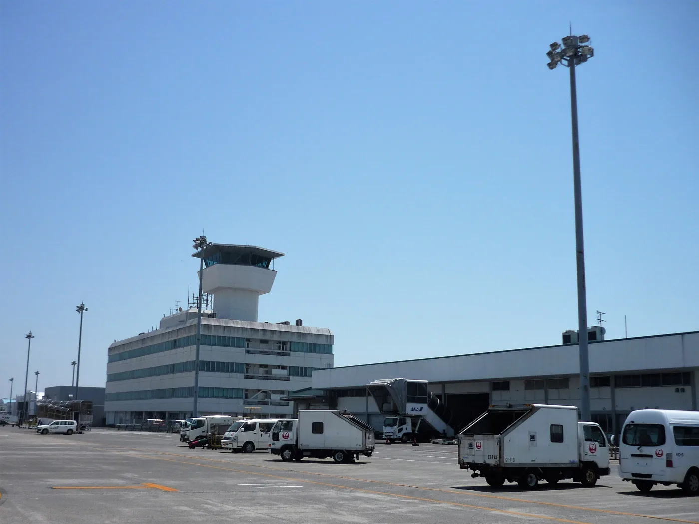 가고시마공항 리무진버스 모습
