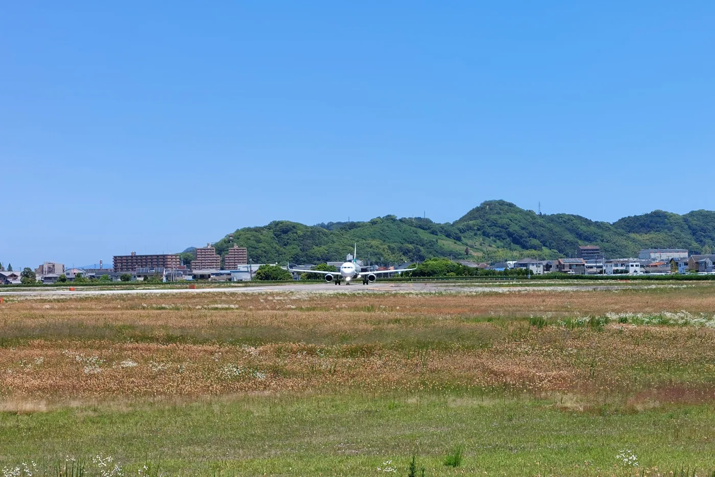 마쓰야마공항 리무진버스 모습