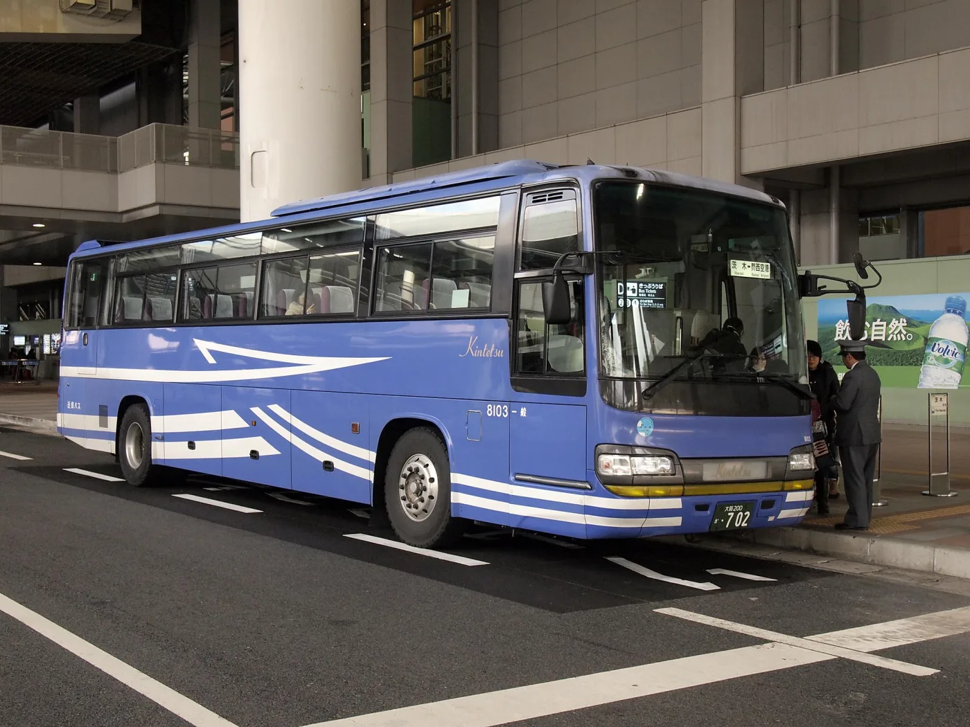 간사이공항 리무진버스 모습
