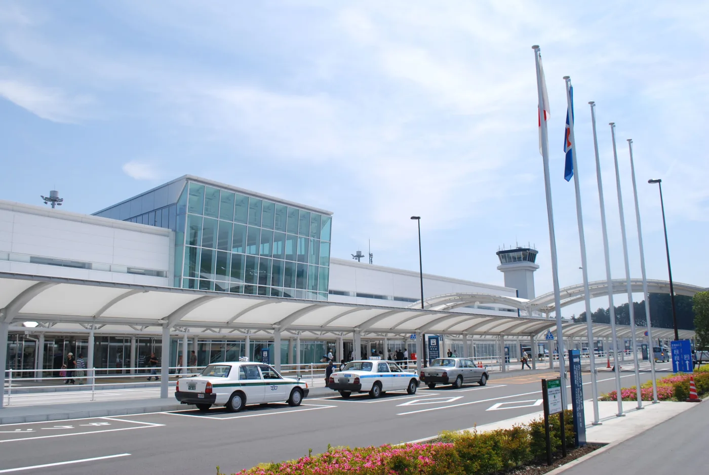 후지산시즈오카공항 리무진버스 모습