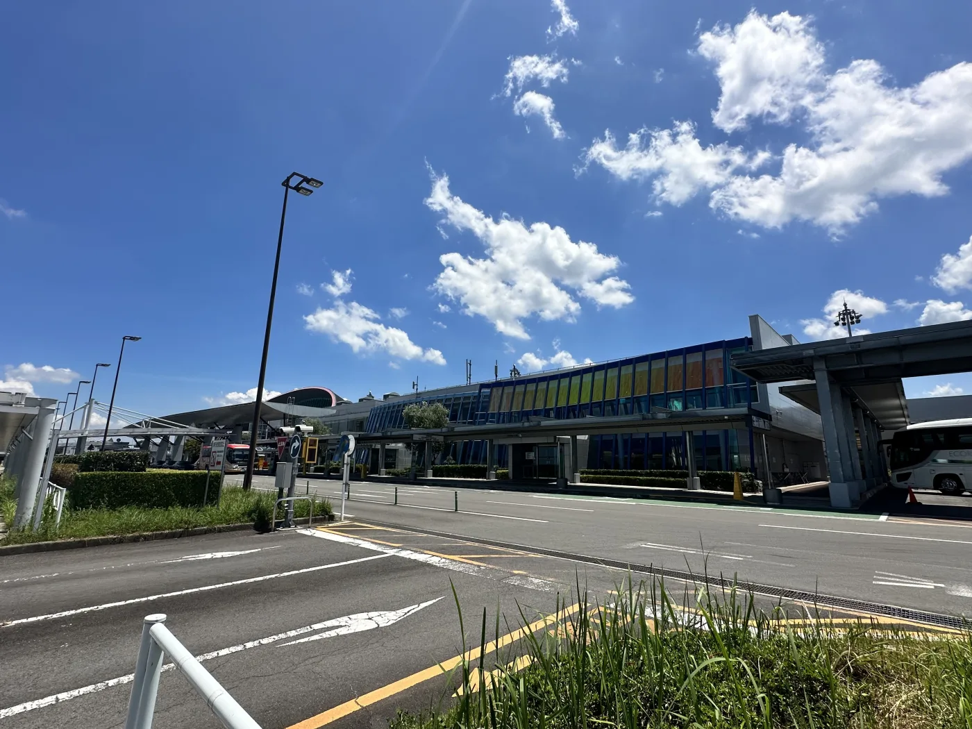 다카마쓰공항 리무진버스 모습